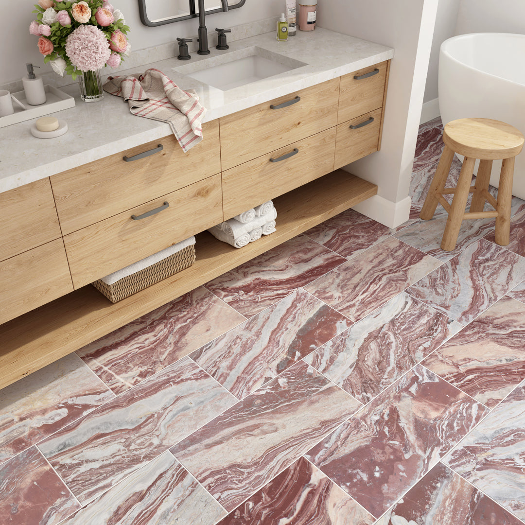 12" x 24" ARABESCATO ROSSO HONED