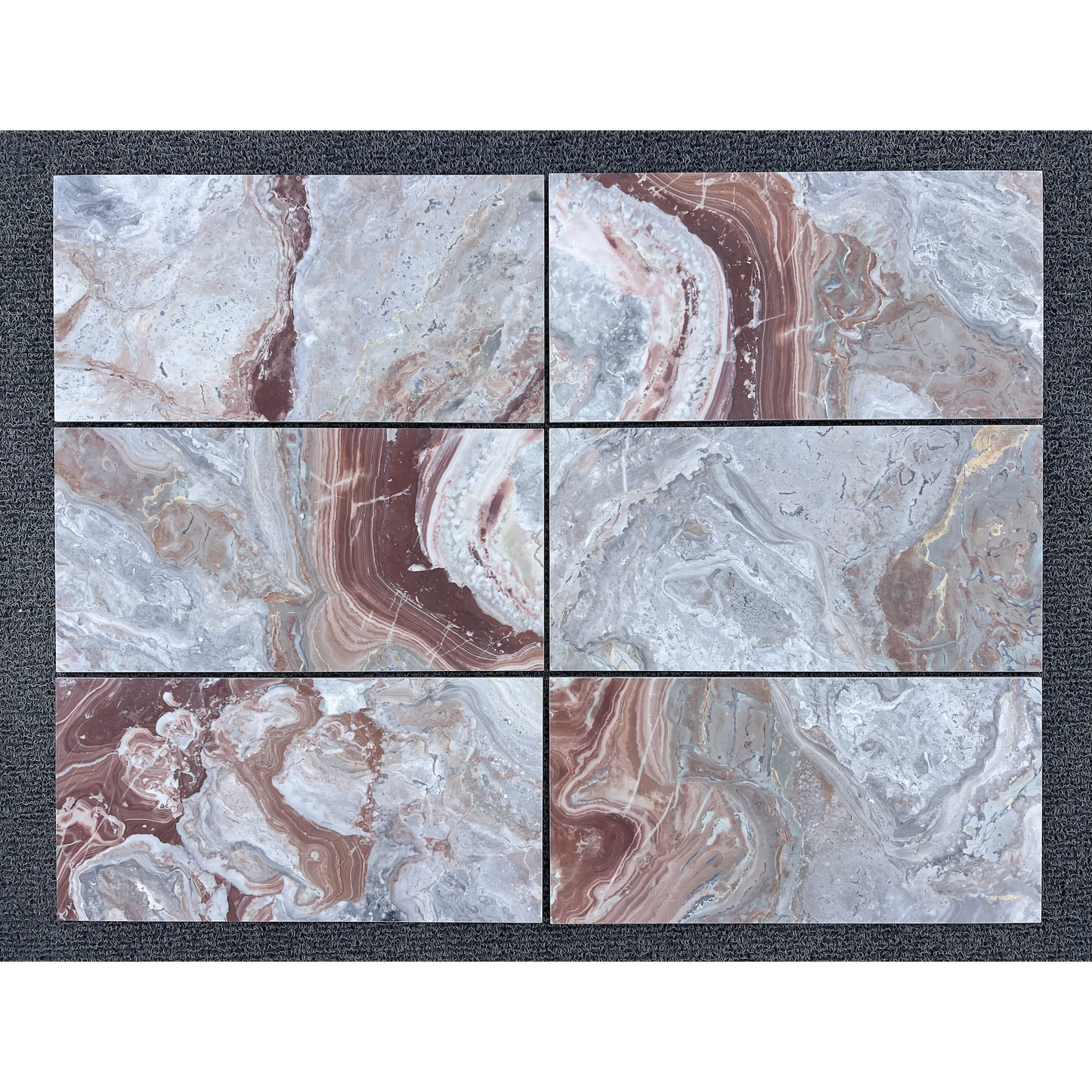 12" x 24" ARABESCATO ROSSO HONED
