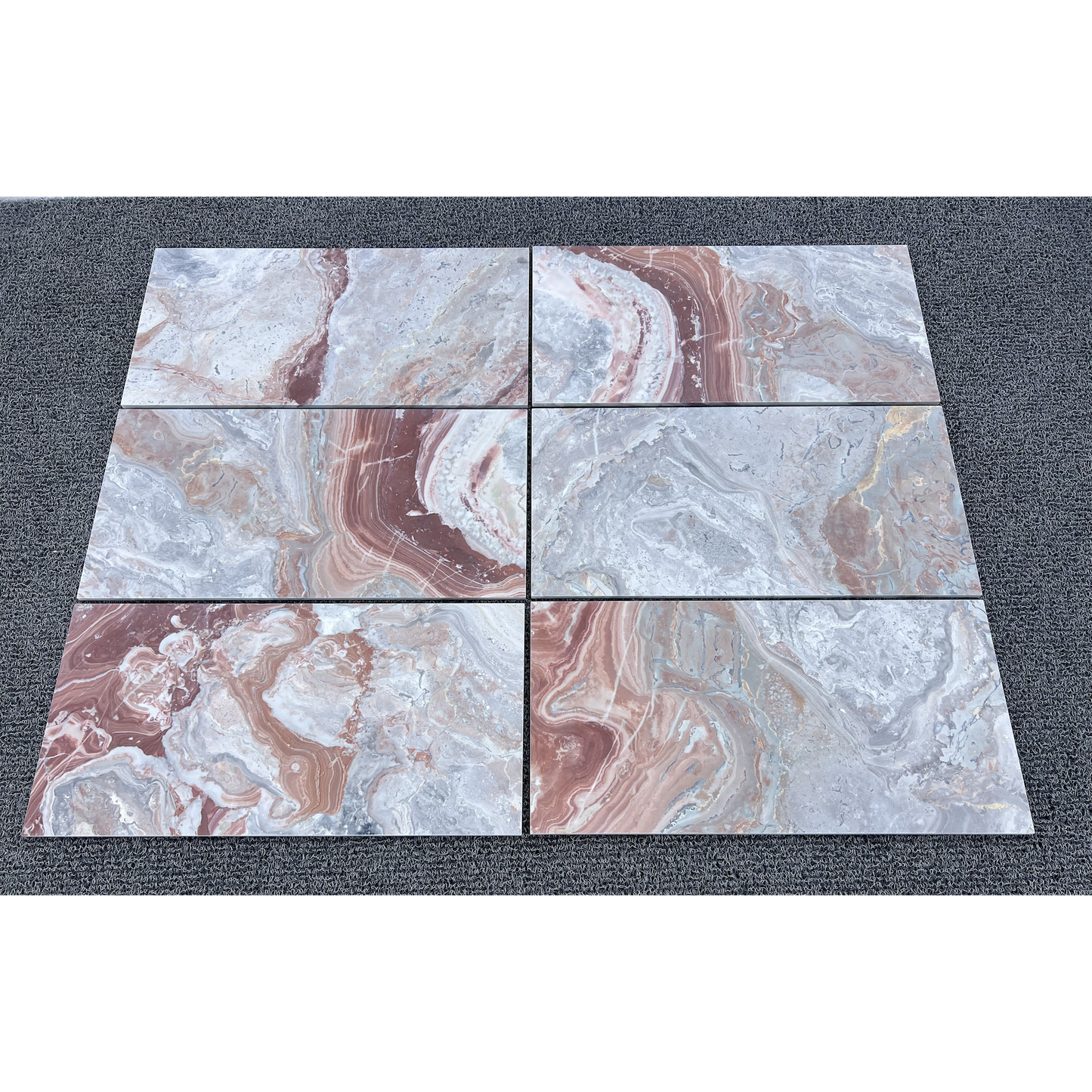 12" x 24" ARABESCATO ROSSO HONED