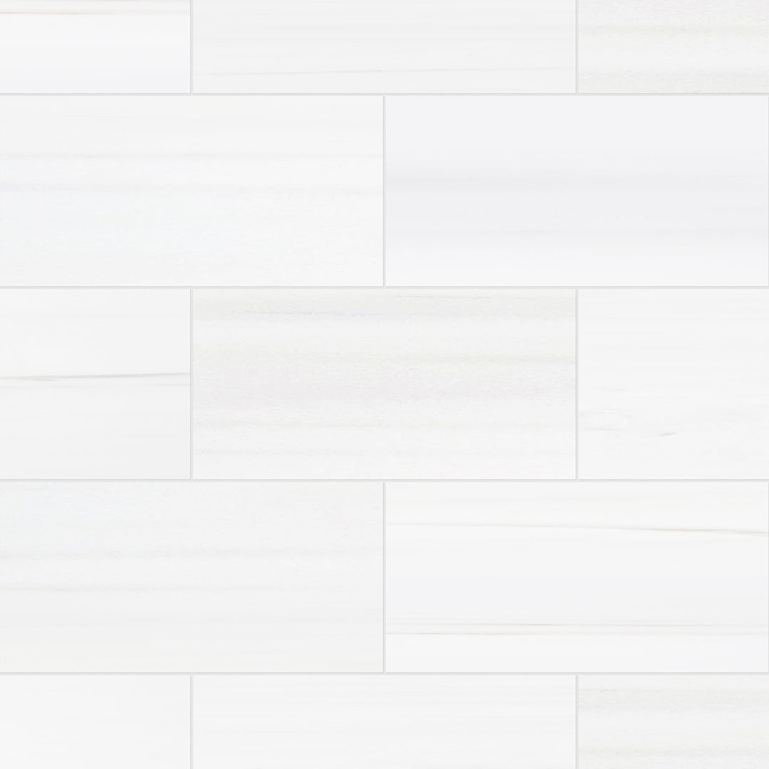 12" x 24" BIANCO DOLOMITE HONED