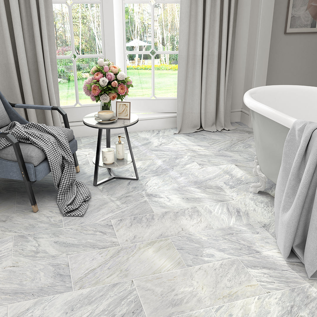 12" x 24" CALACATTA MANHATTAN HONED