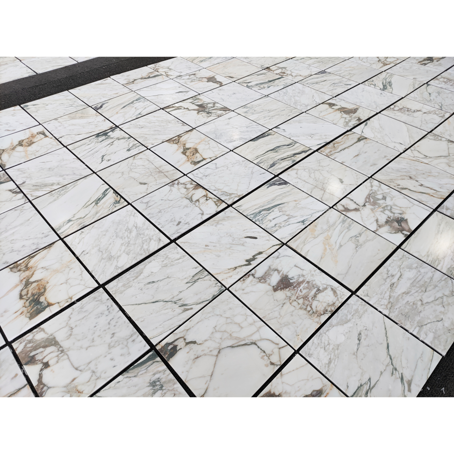 18" x 18" CALACATTA MONET TUMBLED