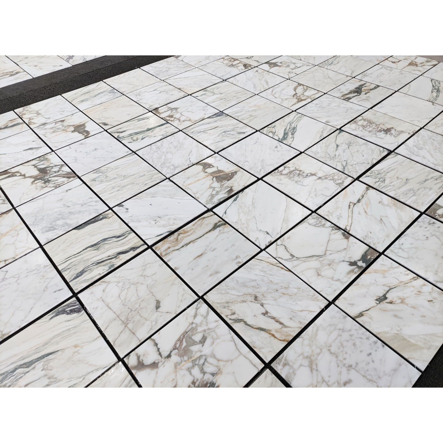 18" x 18" CALACATTA MONET TUMBLED