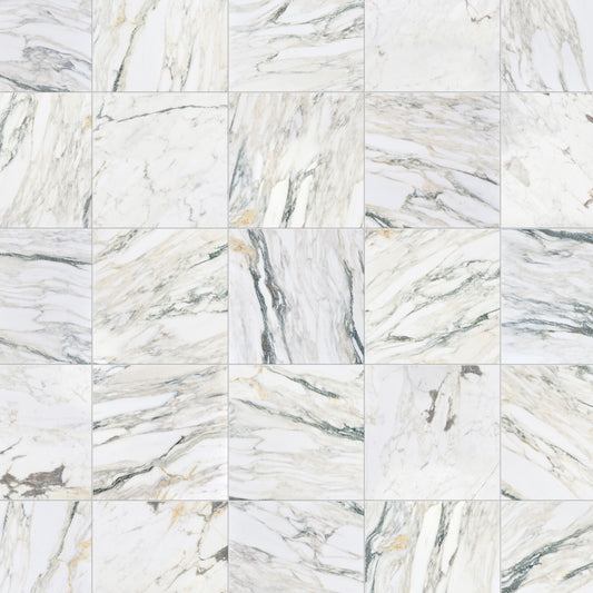 18" x 18" CALACATTA MONET TUMBLED