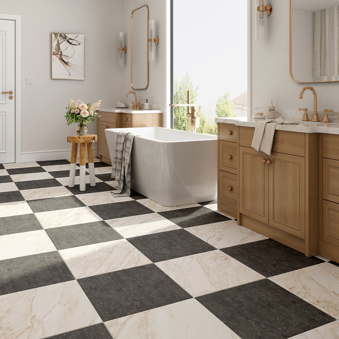 18" x 18" CALACATTA VAGLI TUMBLED