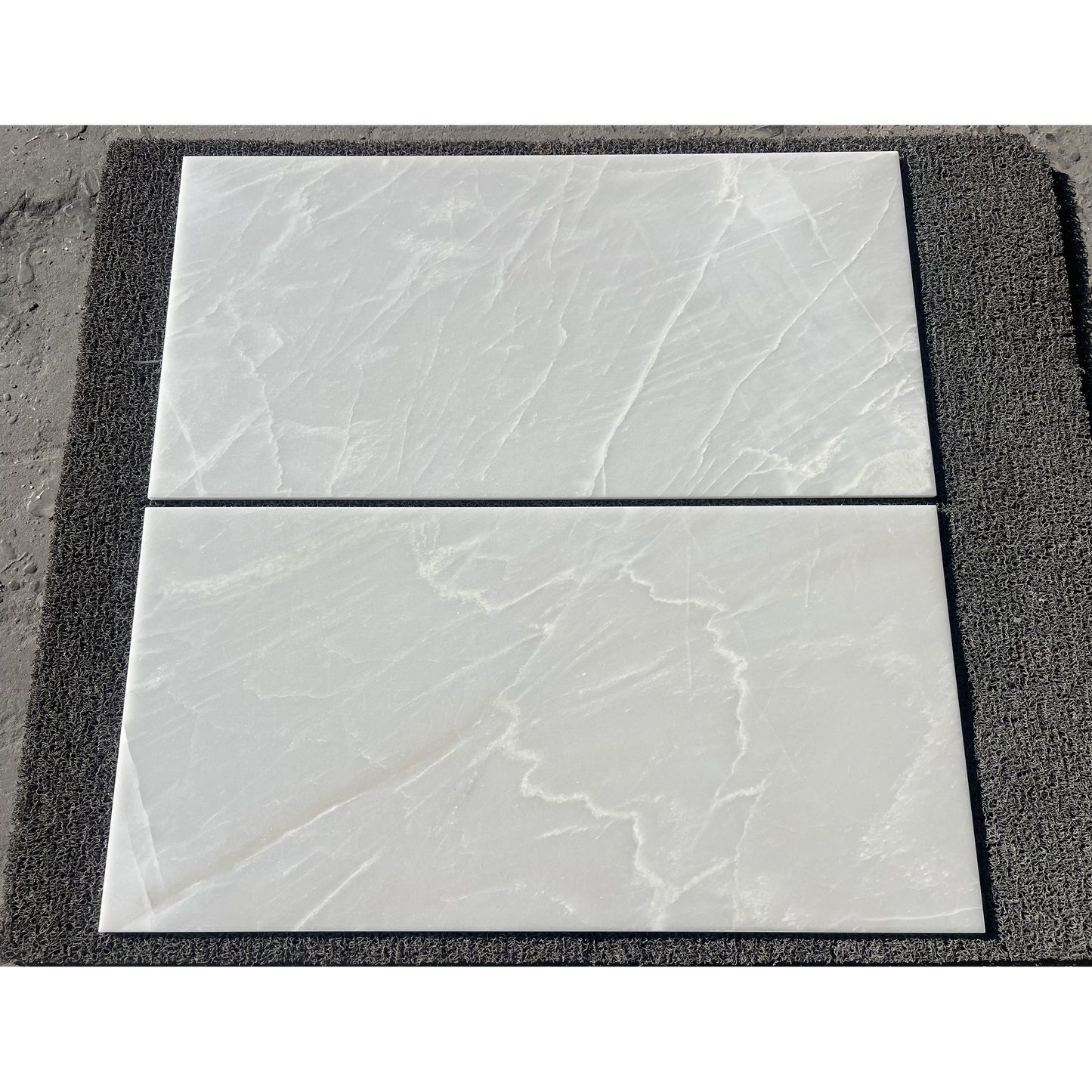 18" x 36" BIANCO NAMIBIA BRUSHED