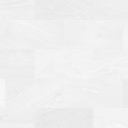 18" x 36" BIANCO NAMIBIA BRUSHED