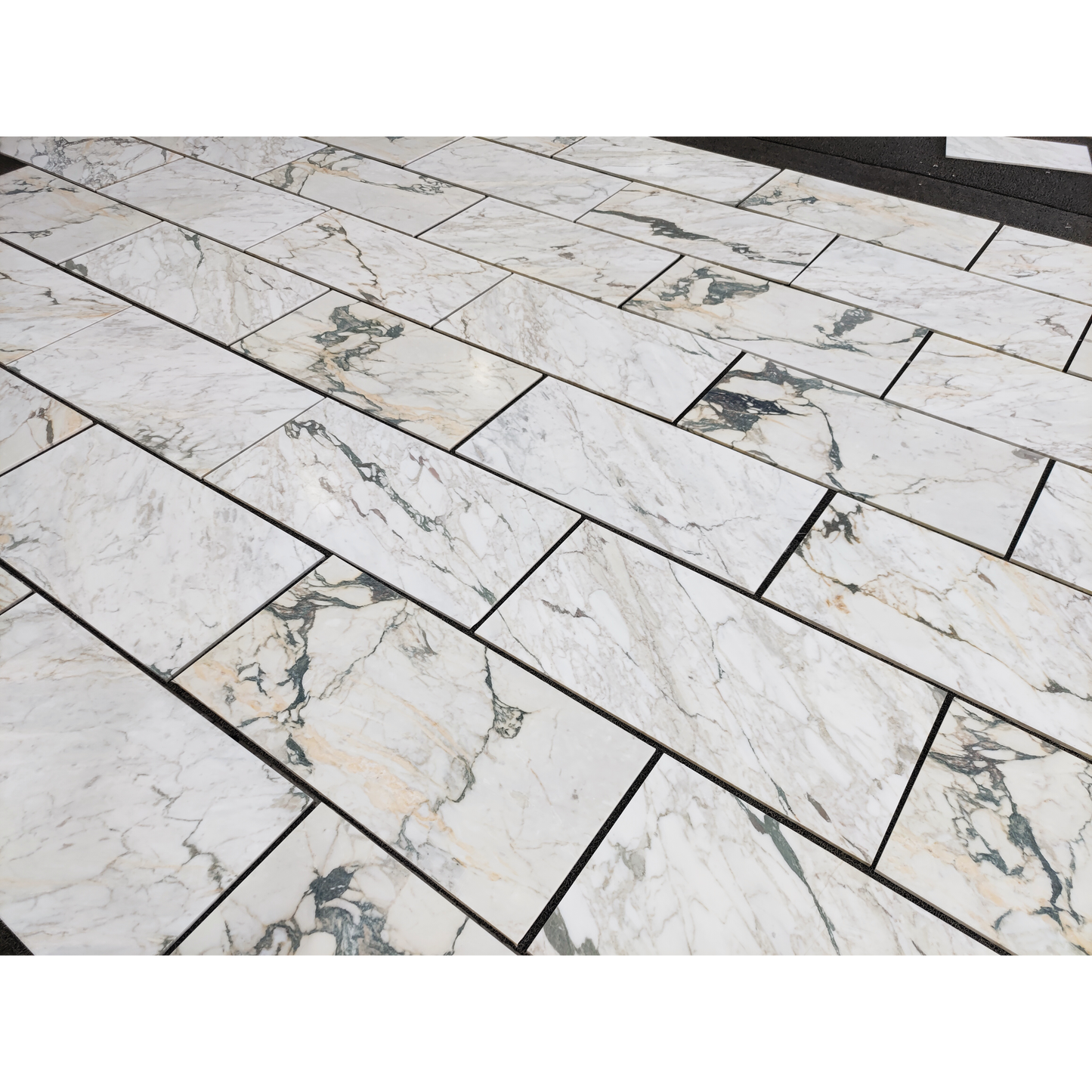 18" x 36" CALACATTA MONET BRUSHED