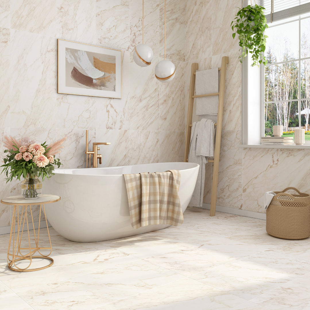 18" x 36" CALACATTA VAGLI BRUSHED