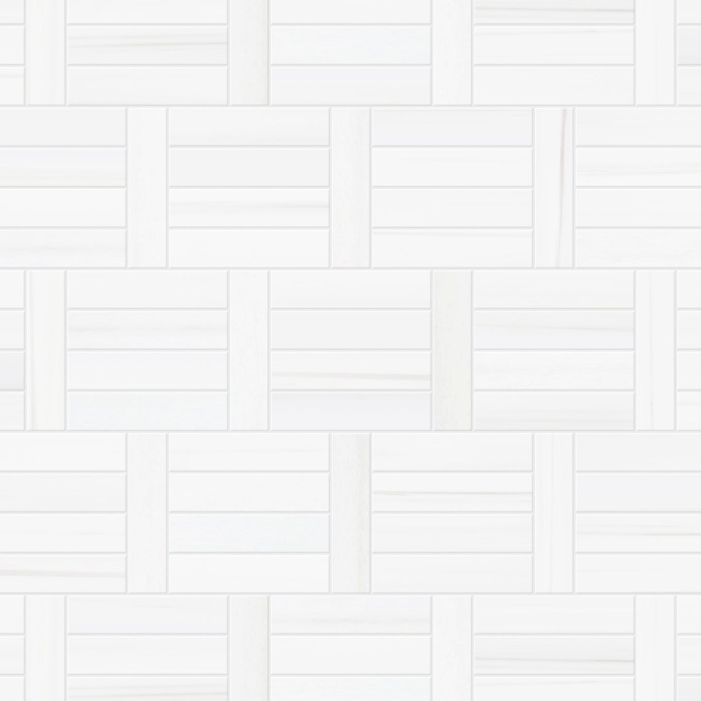 2.25" x 9" BIANCO DOLOMITE BRUSHED & PILLOWED EDGE