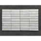 2.25" x 9" BIANCO NAMIBIA BRUSHED & PILLOWED EDGE