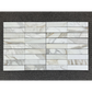 2.25" x 9" CALACATTA GOLD BRUSHED & PILLOWED EDGE