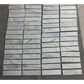 2.25" x 9" CALACATTA MANHATTAN BRUSHED & PILLOWED EDGE