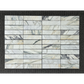 2.25" x 9" CALACATTA MONET BRUSHED & PILLOWED EDGE