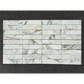 2.25" x 9" CALACATTA MONET BRUSHED & PILLOWED EDGE