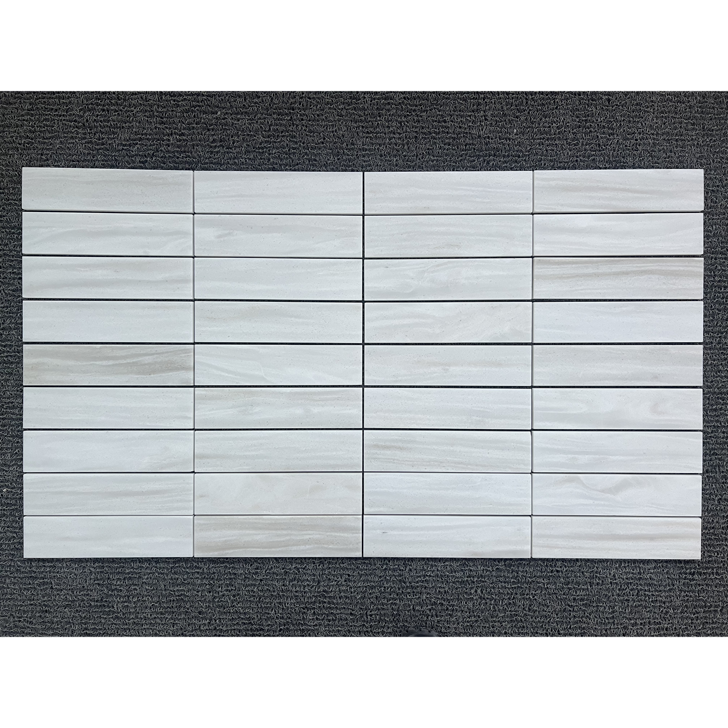2.25" x 9" NESTOS BEIGE BRUSHED & PILLOWED EDGE