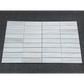 2.25" x 9" NESTOS BEIGE BRUSHED & PILLOWED EDGE