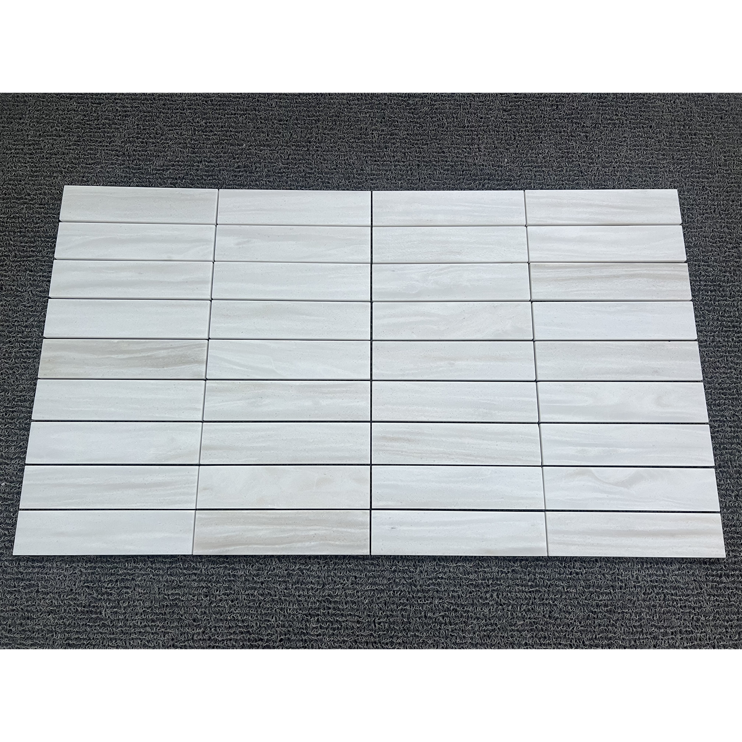 2.25" x 9" NESTOS BEIGE BRUSHED & PILLOWED EDGE