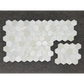 2.5" HEXAGON BIANCO NAMIBIA HONED