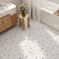 2.5" HEXAGON CALACATTA MONET HONED