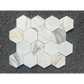 2.5" HEXAGON CALACATTA MONET HONED