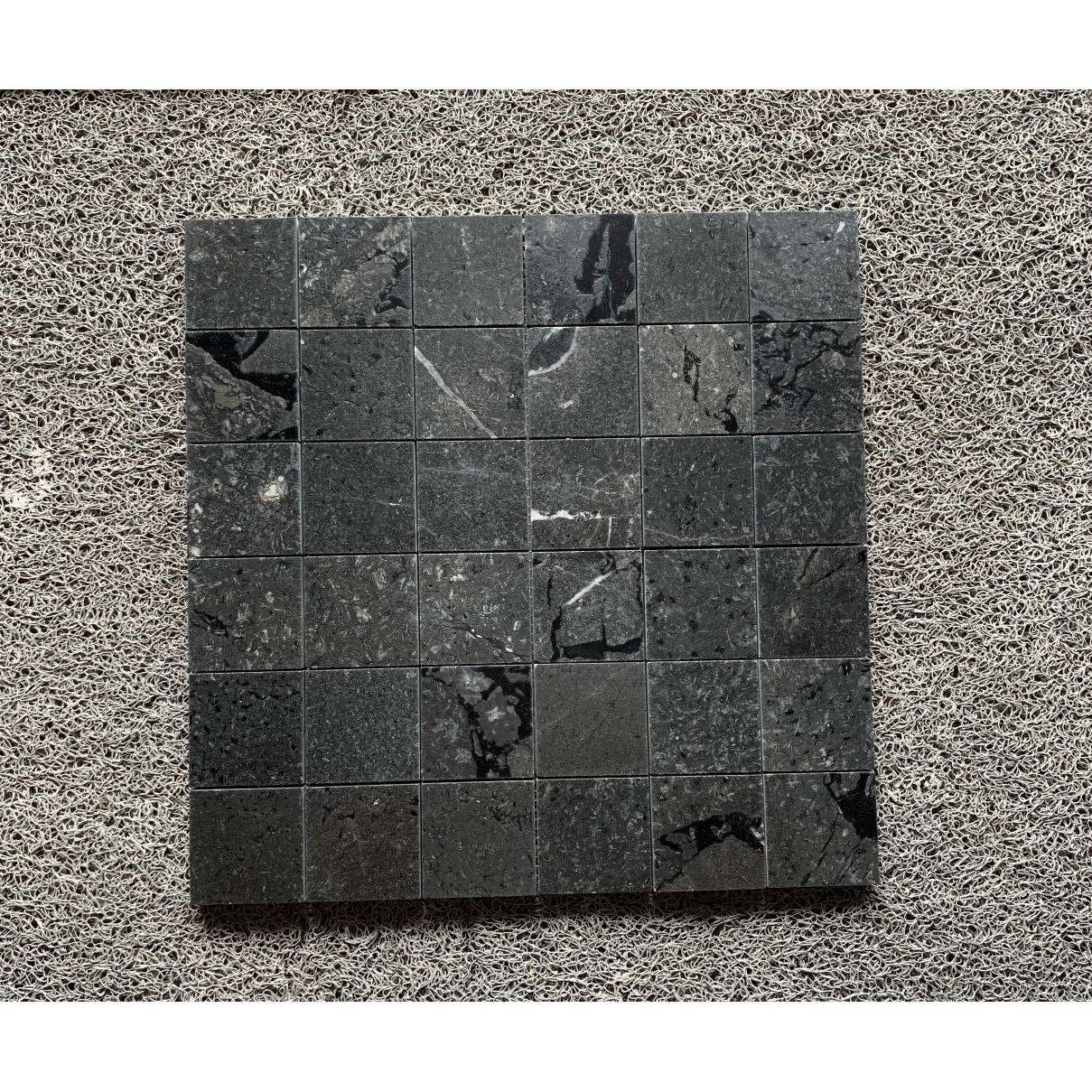 2" x 2" OMEGA BLACK BRUSHED