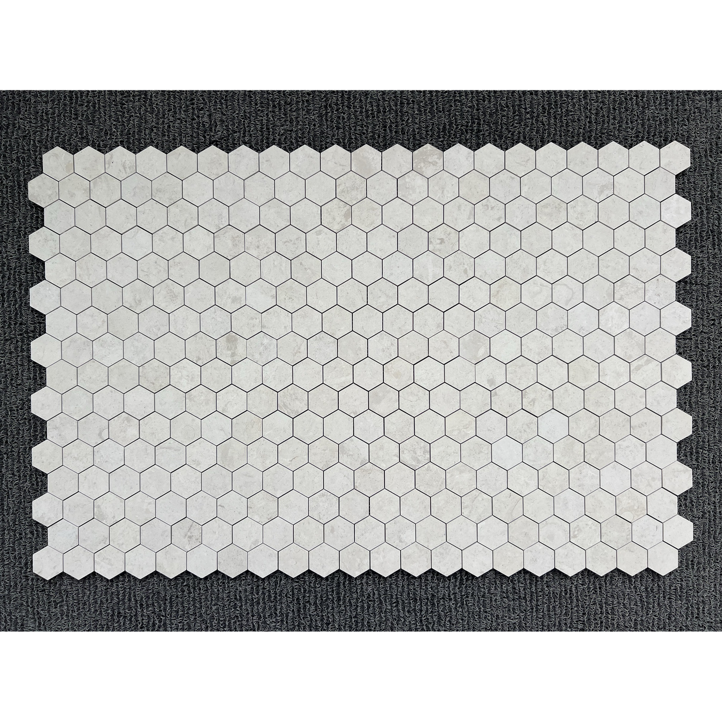 4CM HEXAGON AGARWOOD LIMESTONE HONED