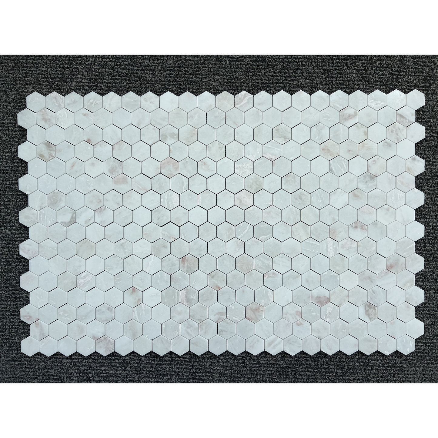 4CM HEXAGON ROSA ROSA POLISHED
