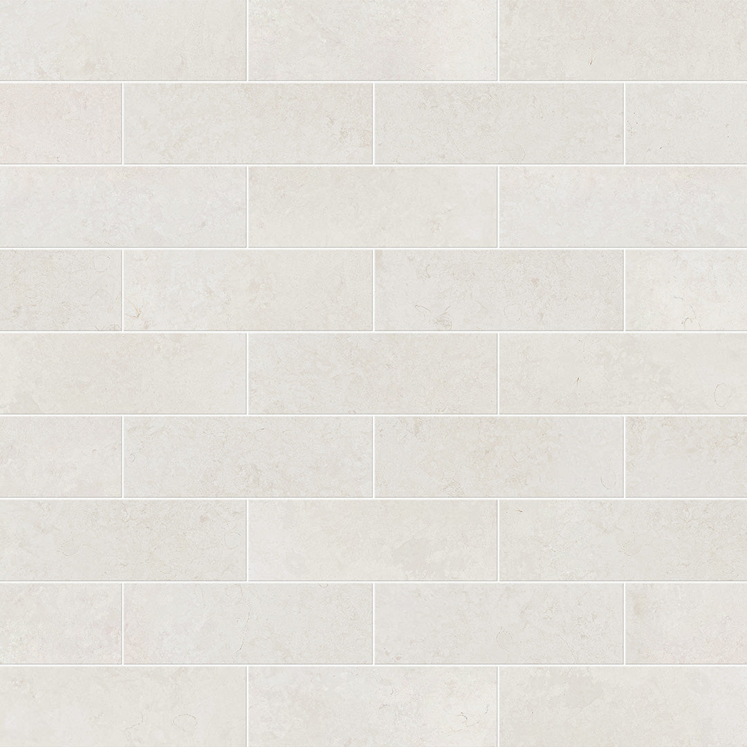 4" x 12" AGARWOOD LIMESTONE HONED