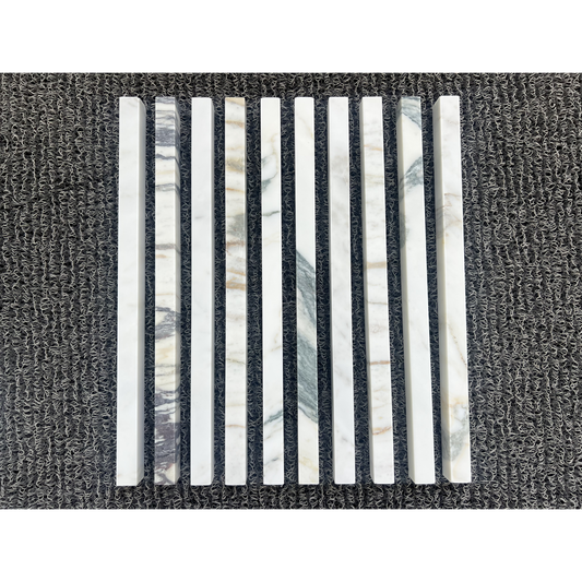 5/8" x 12" MOLDING LINER CALACATTA MONET HONED