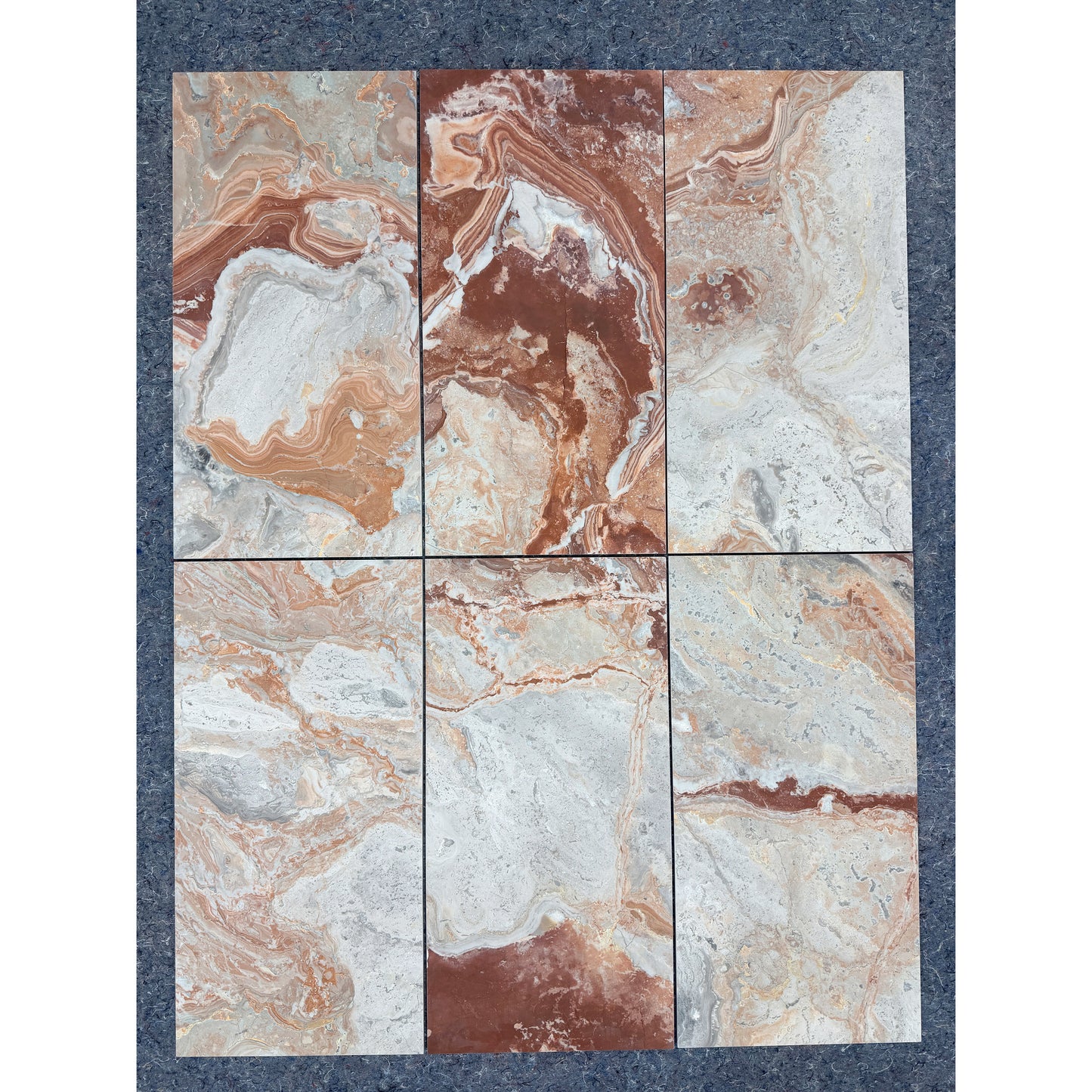 12" x 24" ARABESCATO ROSSO HONED