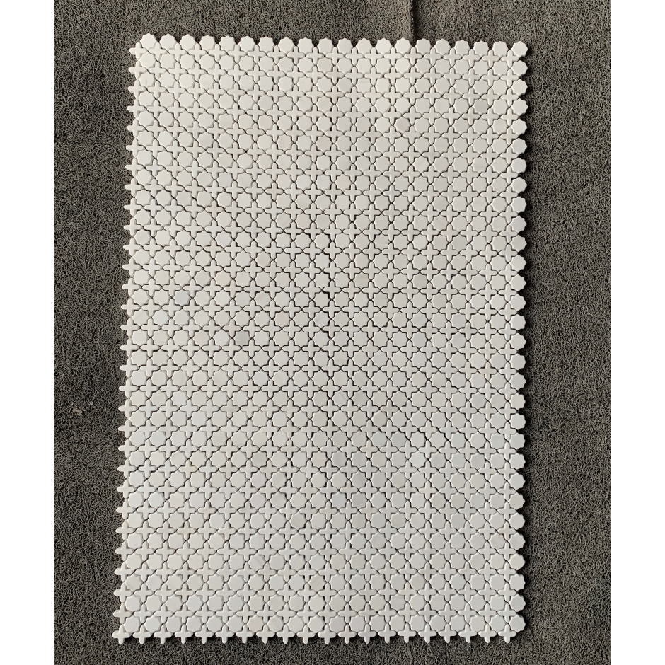 ARABESQUE CROSS BIANCO DOLOMITE TUMBLED