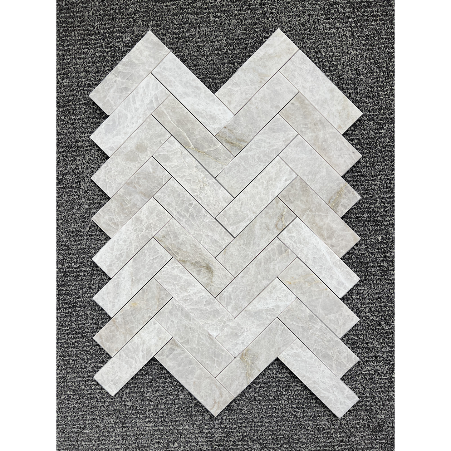 GRAND HERRINGBONE TAJ MAHAL HONED