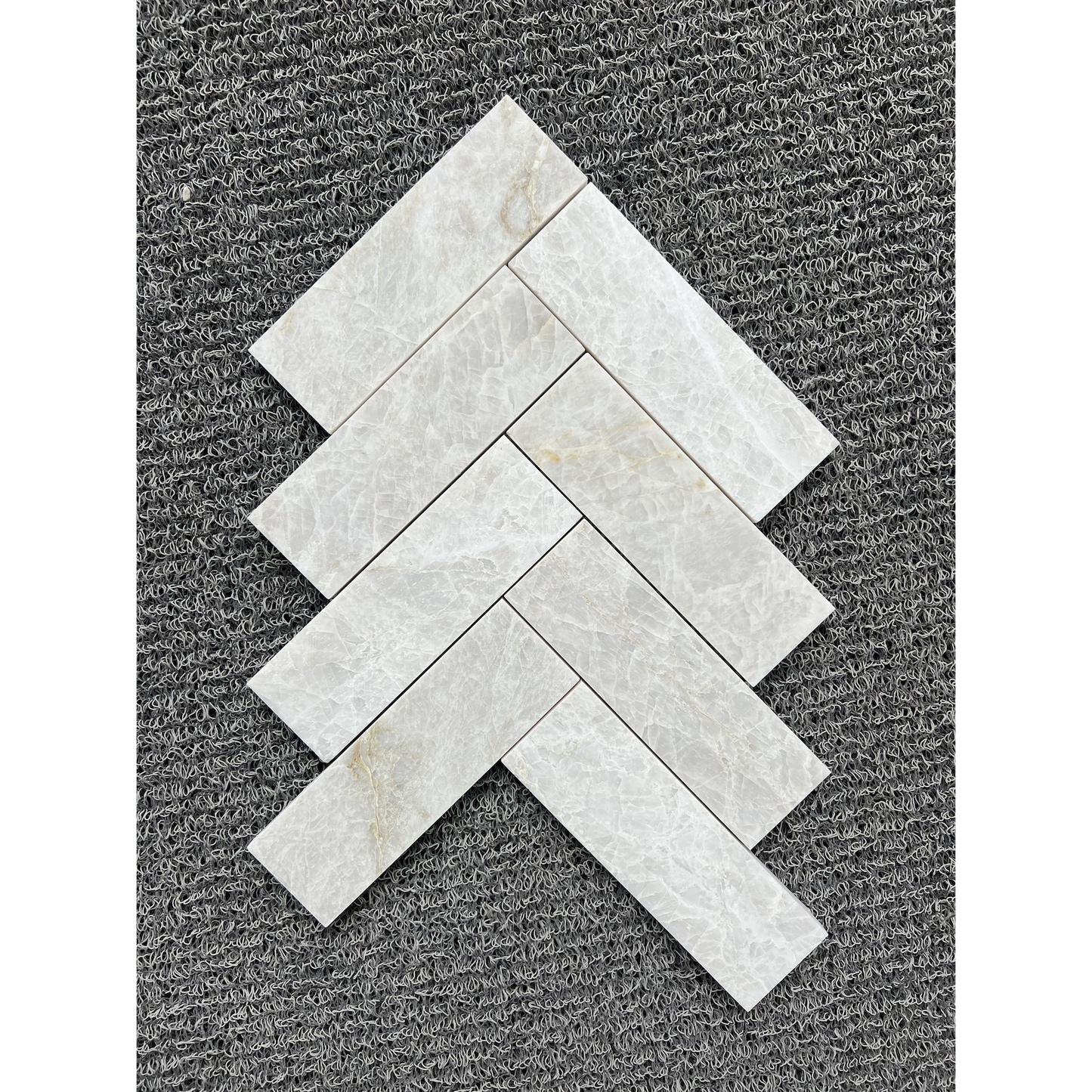 GRAND HERRINGBONE TAJ MAHAL HONED