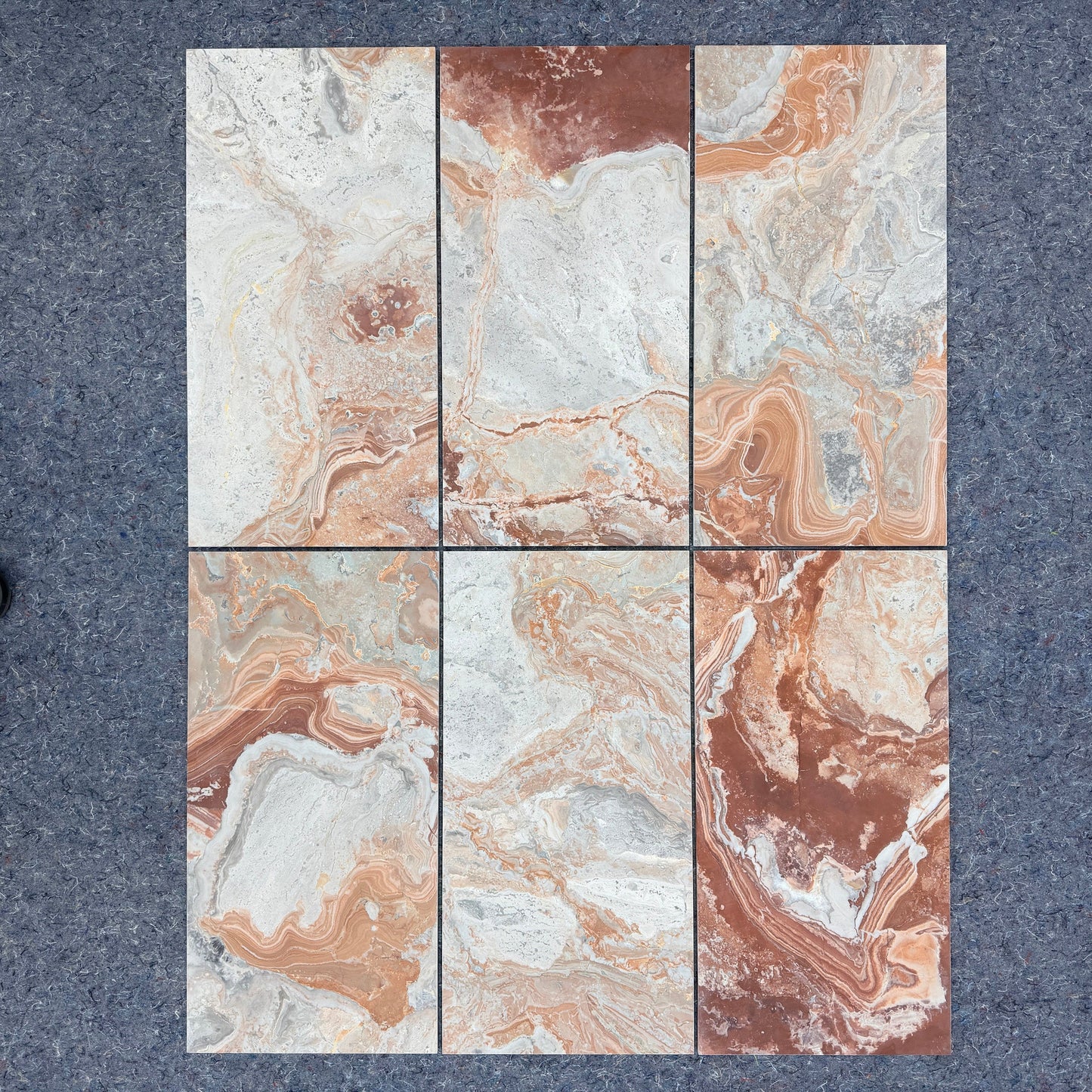 12" x 24" ARABESCATO ROSSO HONED
