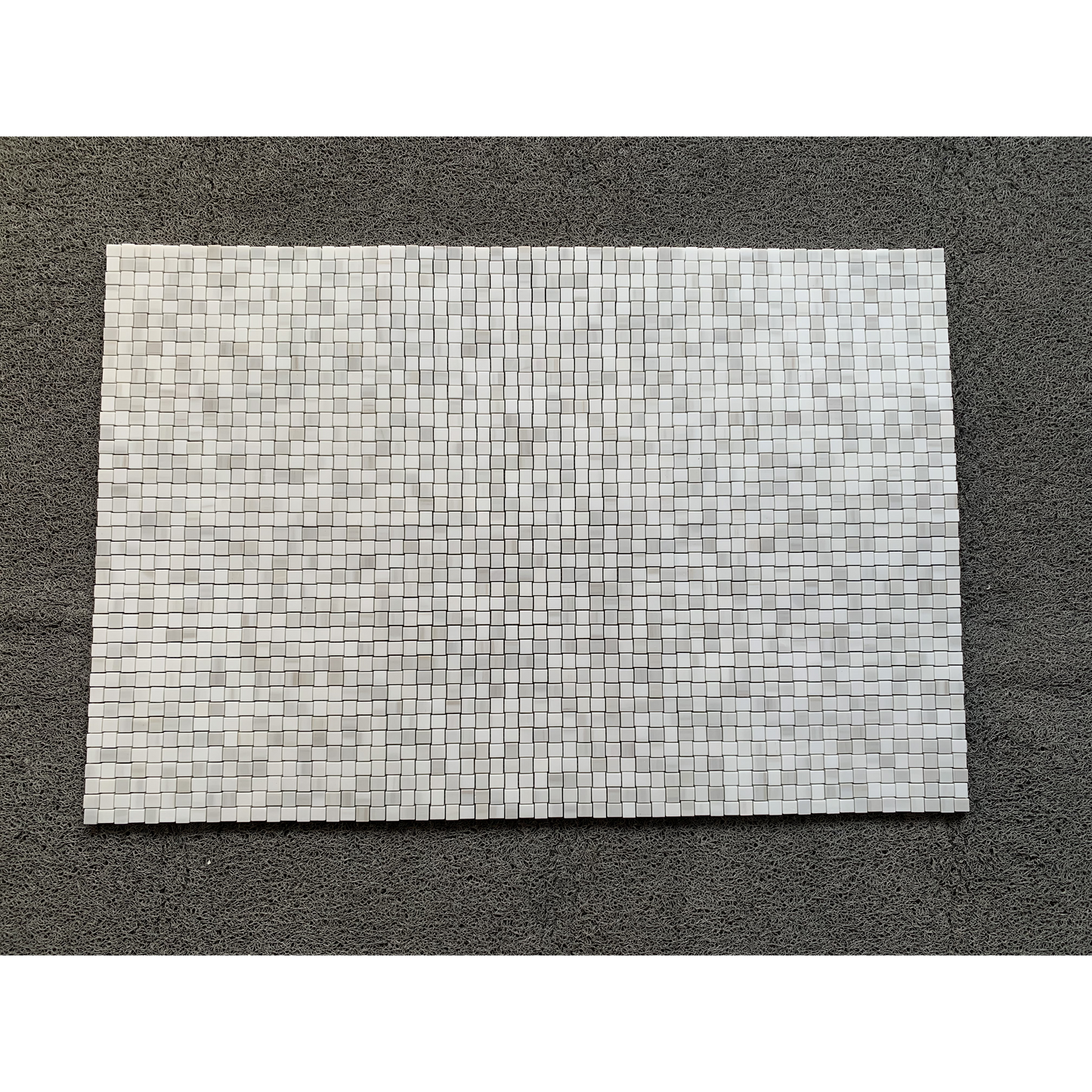 MINI BASKETWEAVE VENUS WHITE HONED