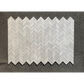 MINI HERRINGBONE VENUS WHITE HONED