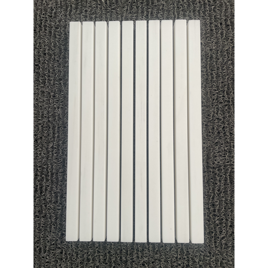 5/8" x 12" MOLDING LINER BIANCO DOLOMITE HONED