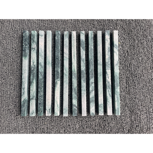 5/8" x 12" MOLDING LINER NORWEGIAN VERDE HONED