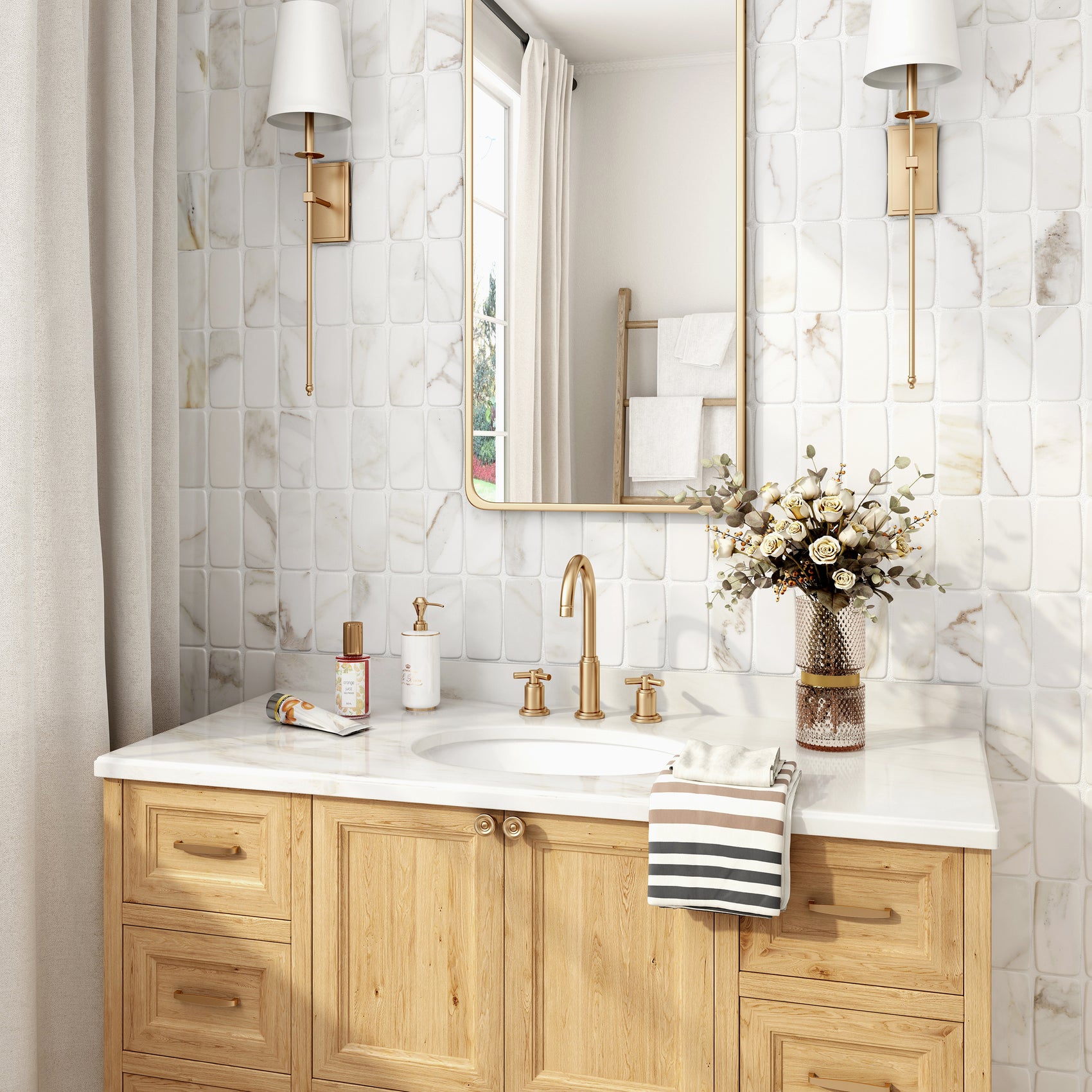 SOAP CALACATTA GOLD BRUSHED